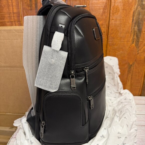 Tumi Parrish Leather Backpack – Black - Picture 7 of 7